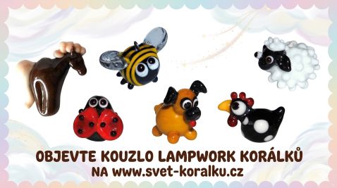 Lampové korálky zvířátka_2